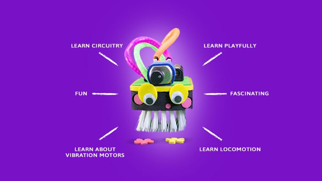 Mini Brush Robot Kit 174311